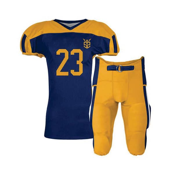 custom American football uniform