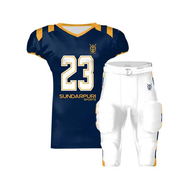 custom American football uniform